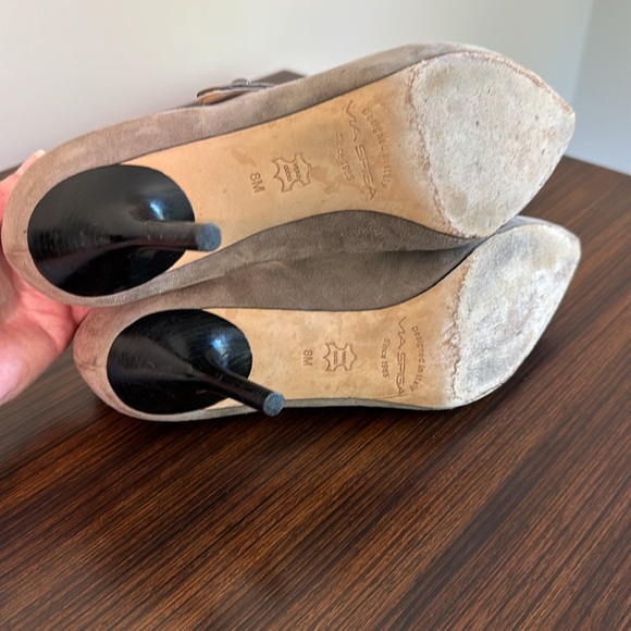 Via Spiga Macey 3” Suede Heels Size 8M - Picture 9 of 13
